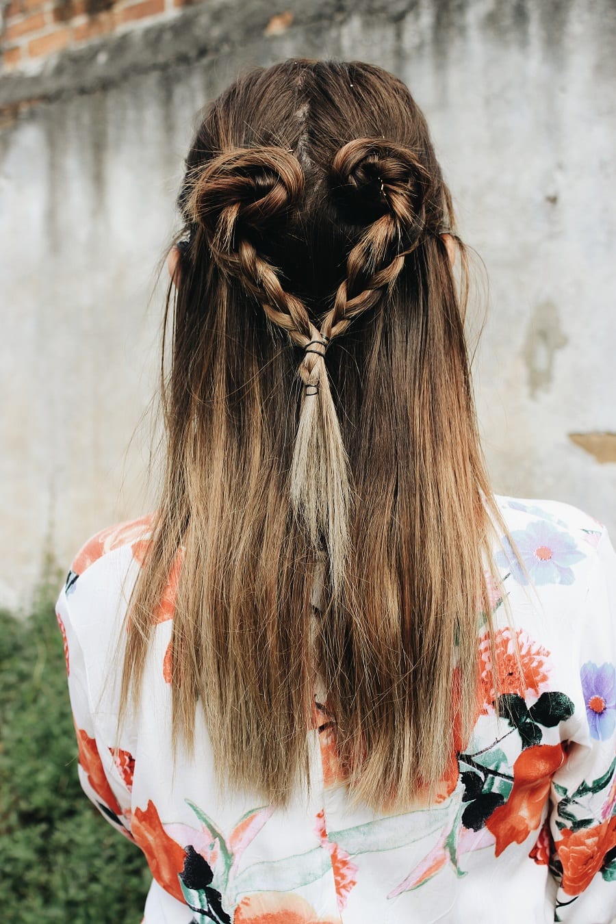 mermaid braid hairstyle with straight hair