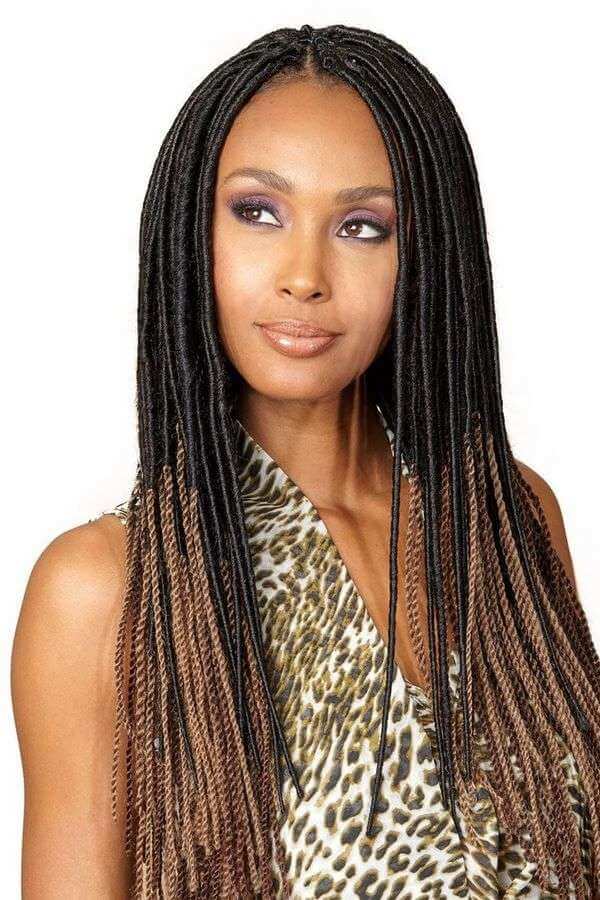 Micro Braids Hairstyles