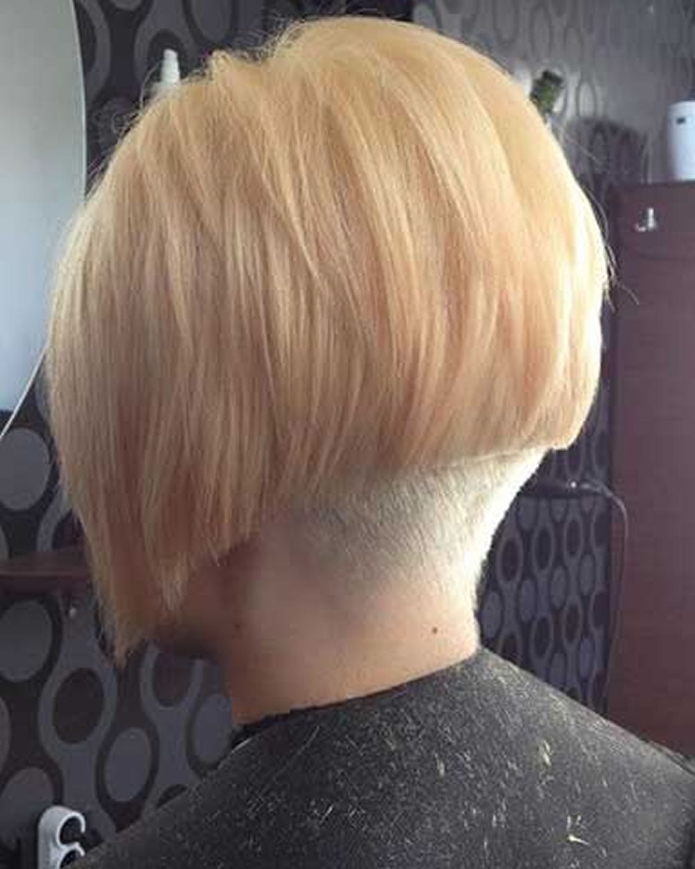 Nape Shaving Bob Haircuts