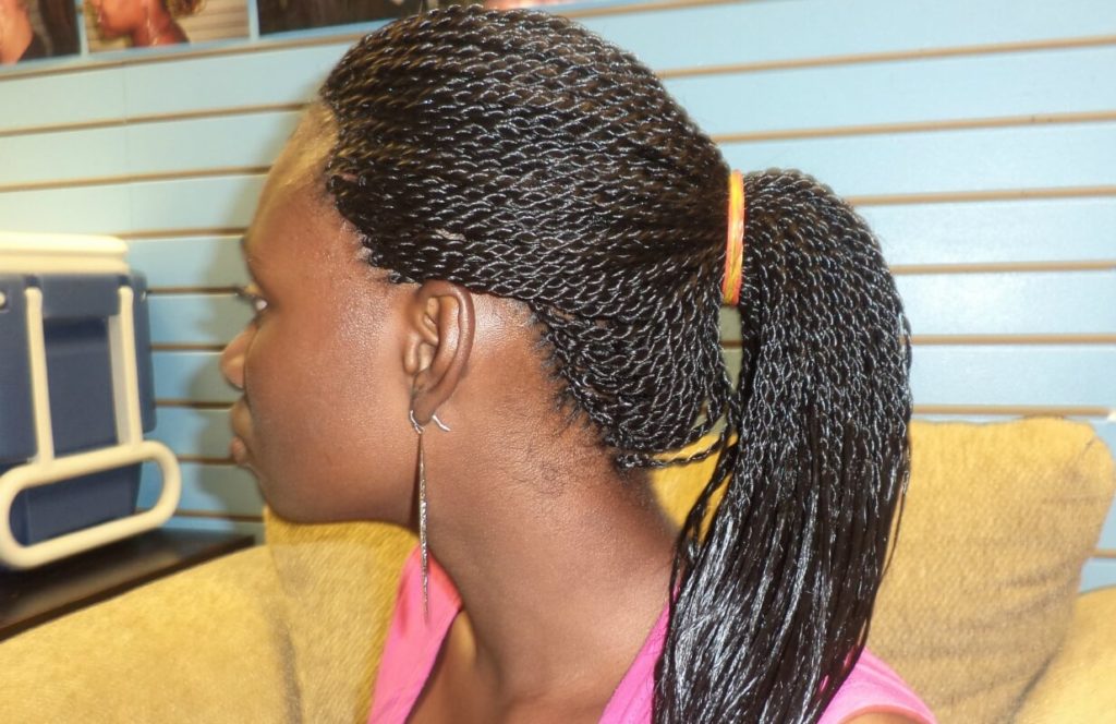 Micro Braids Hairstyles