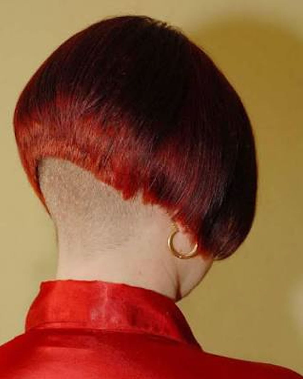 Nape Shaving Bob Haircuts