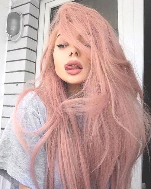 Pink Hair Color