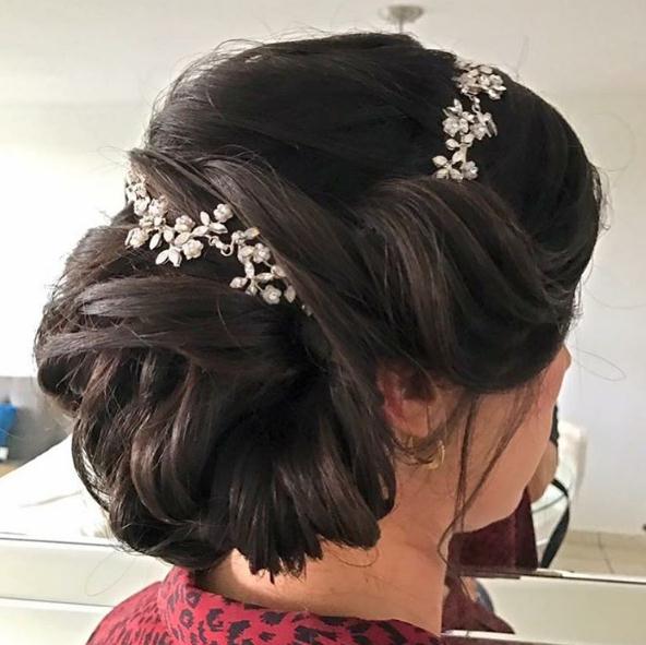 Updo hairstyles with accessory