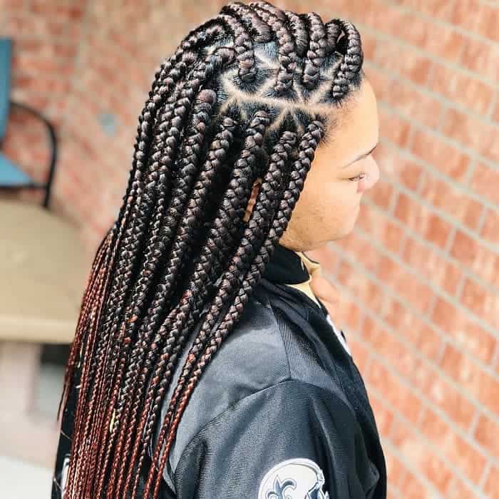 Triangle Braids