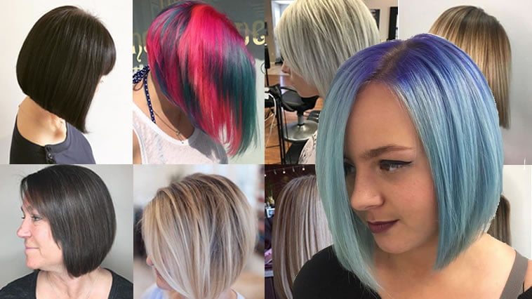 A-Line Bob Haircuts & Hair Colors for 2018