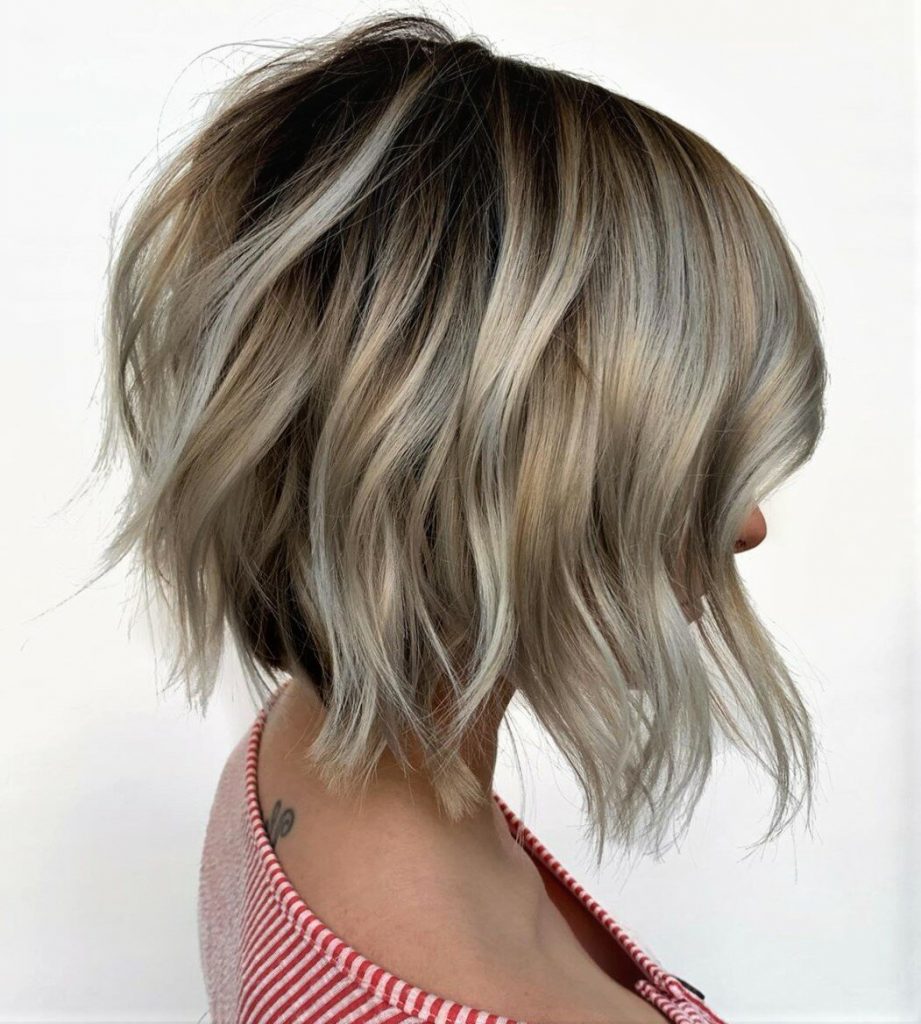 Layered bob hairstyles 2021-2022