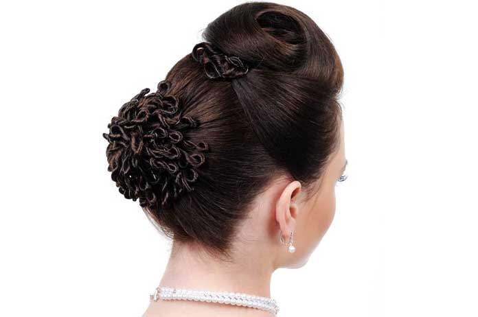 best updo hair