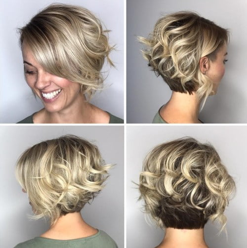 Short Bob Hairstyles and Short Haircuts for Fine Hair 2019-2020