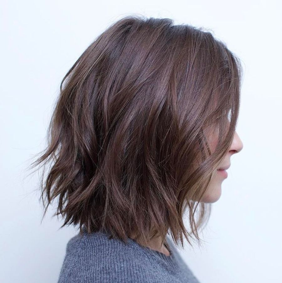 Layered bob hairstyles 2021-2022