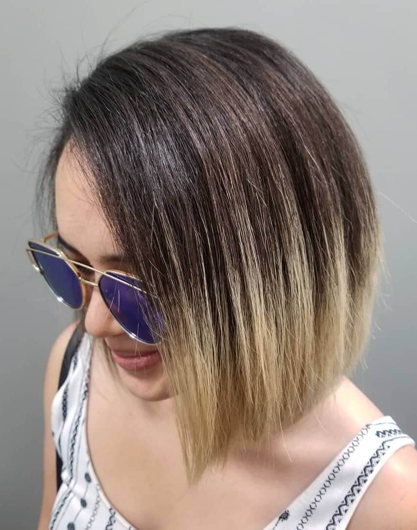 A Line Bob Haircuts