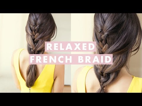 Relaxed French Braid