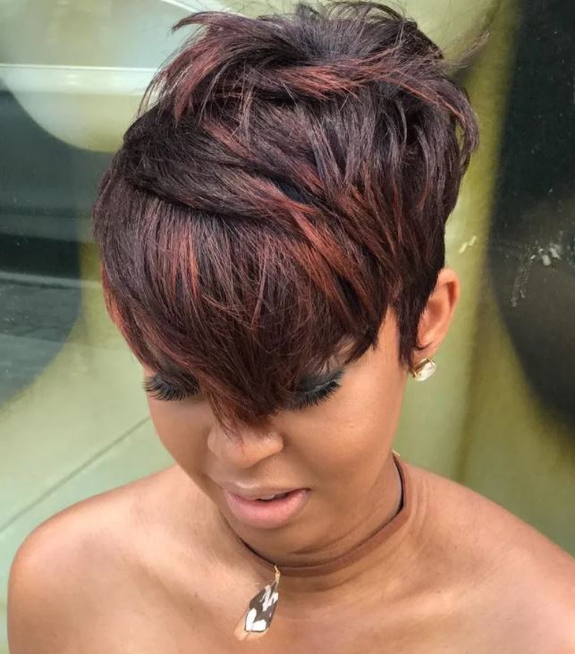 Short hairstyles for black women 2021-2022