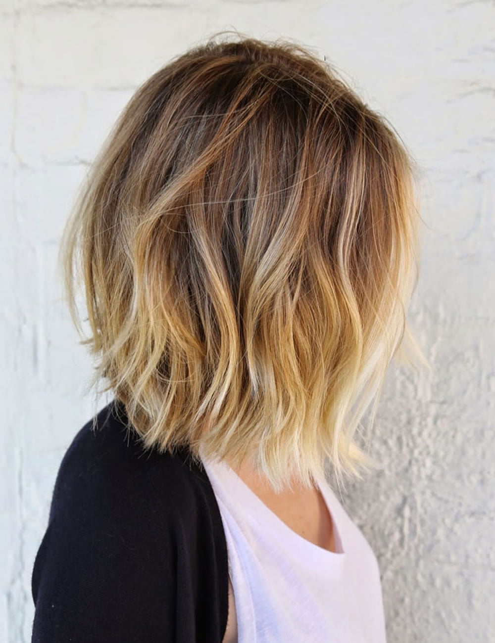 2018 Balayage Ombre Bob Haircuts and Hairstyles