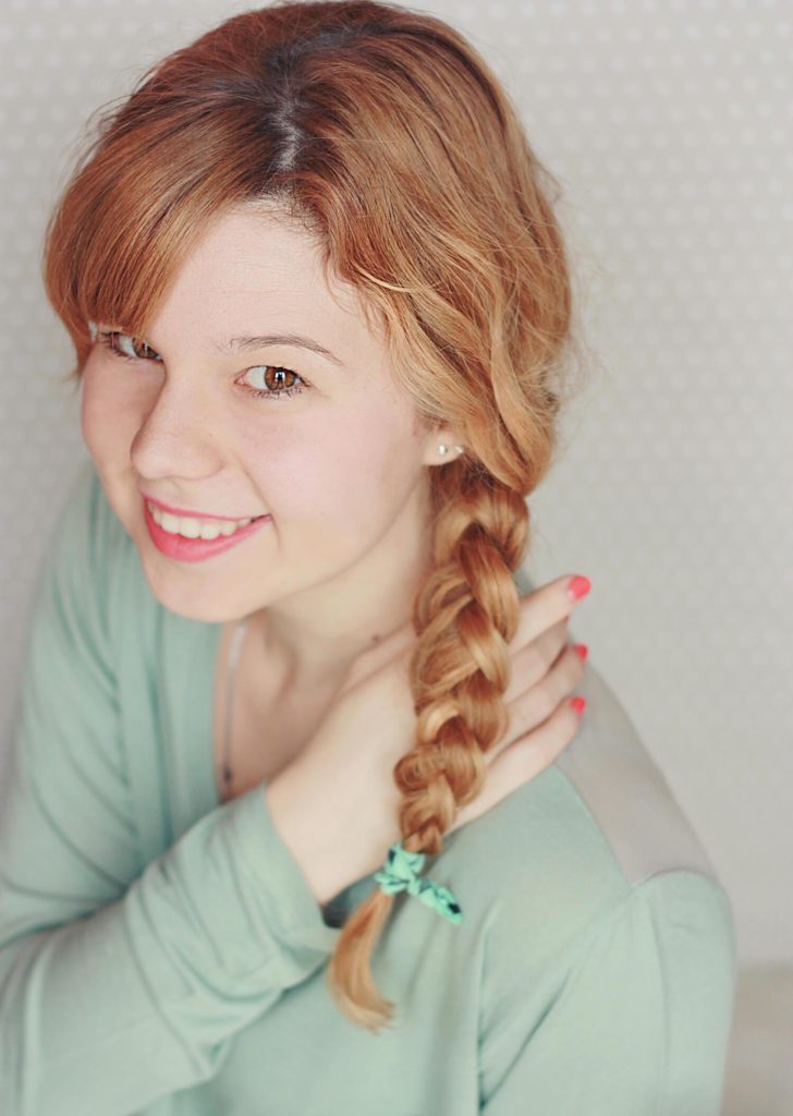 One Braid Hairstyles