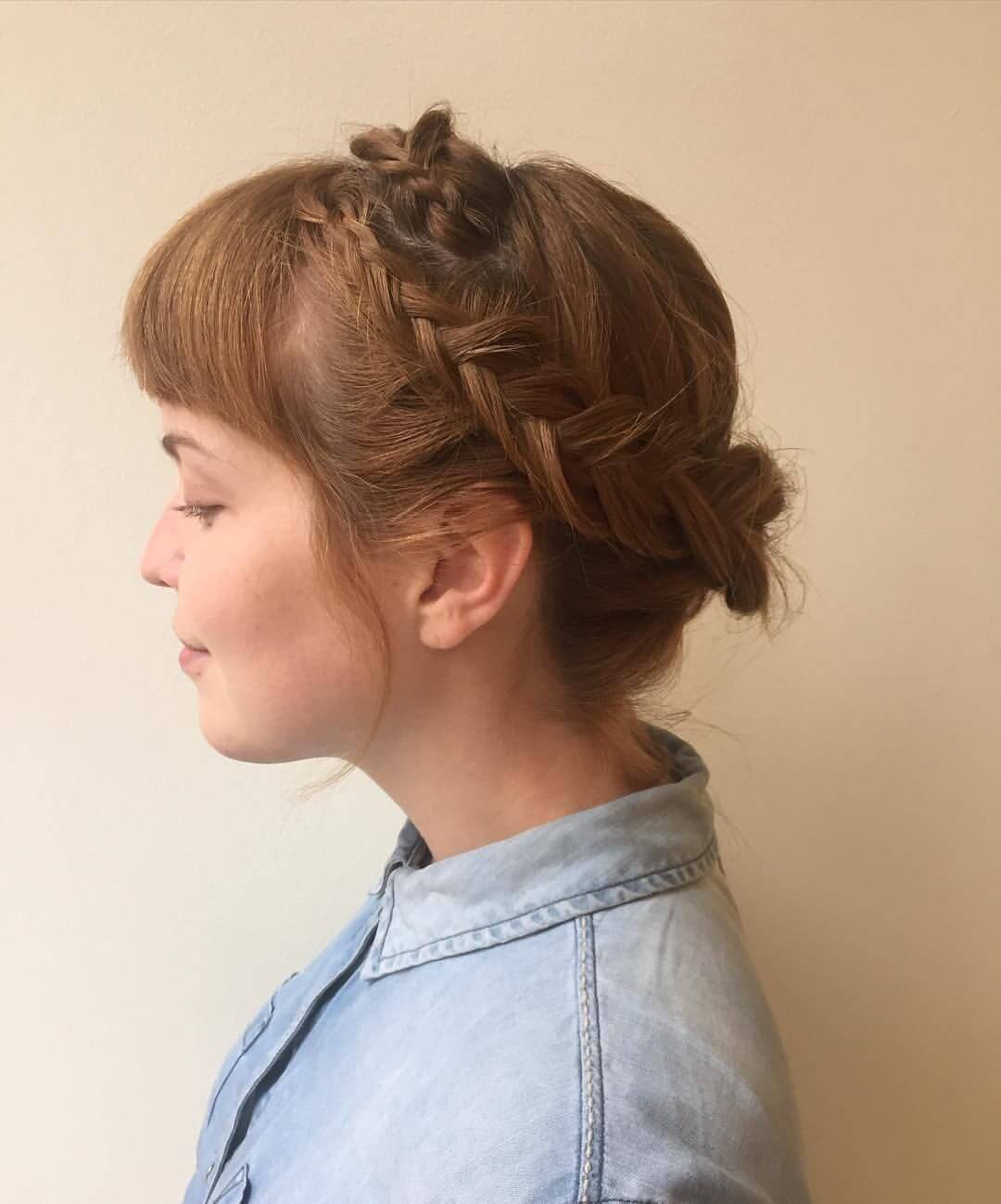 Fishtail Crown Braid