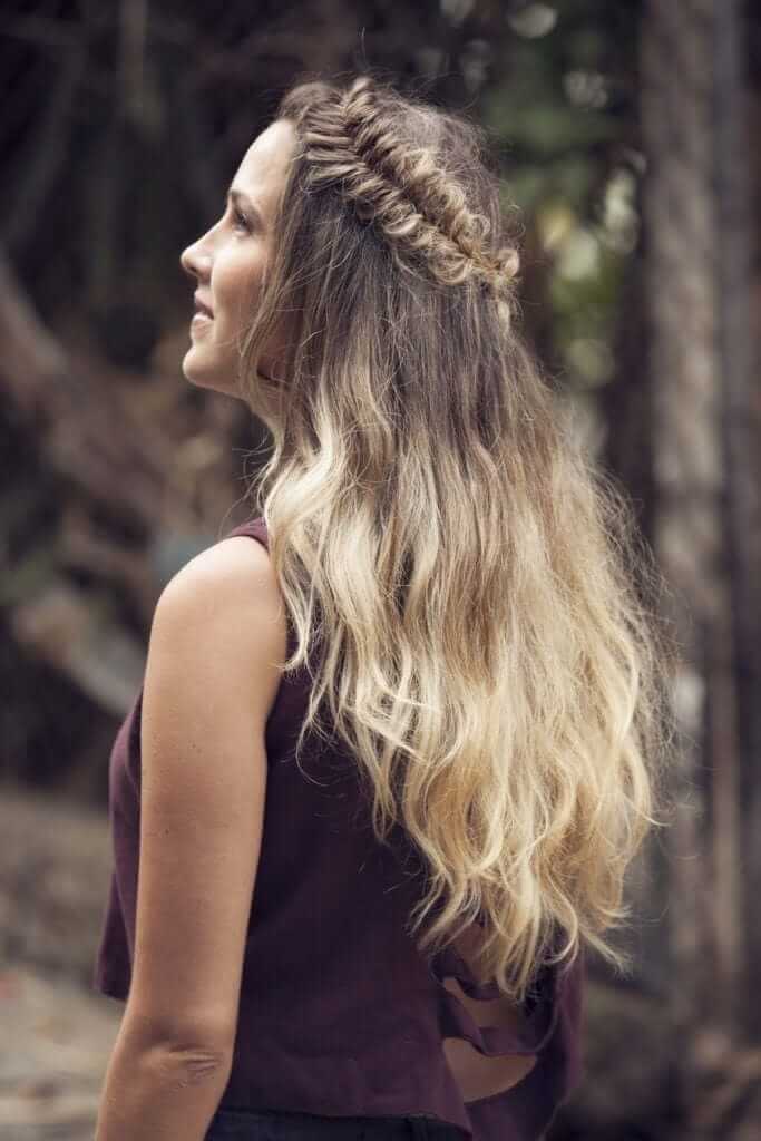 Fishtail Crown Braid