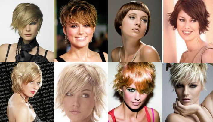 Short hairstyles for women 2020