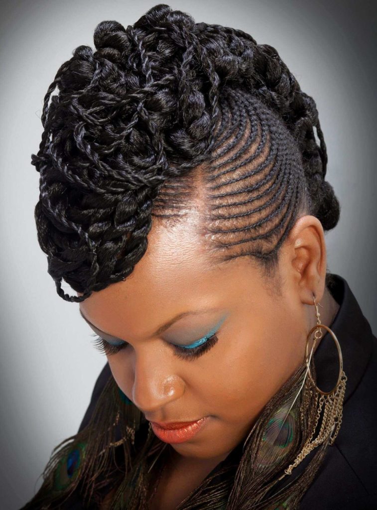 Creative Cornrow Braids