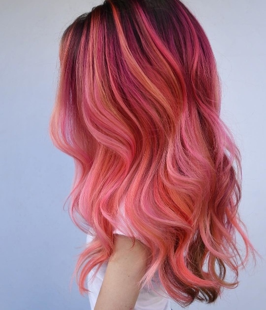 Pink Hair Color