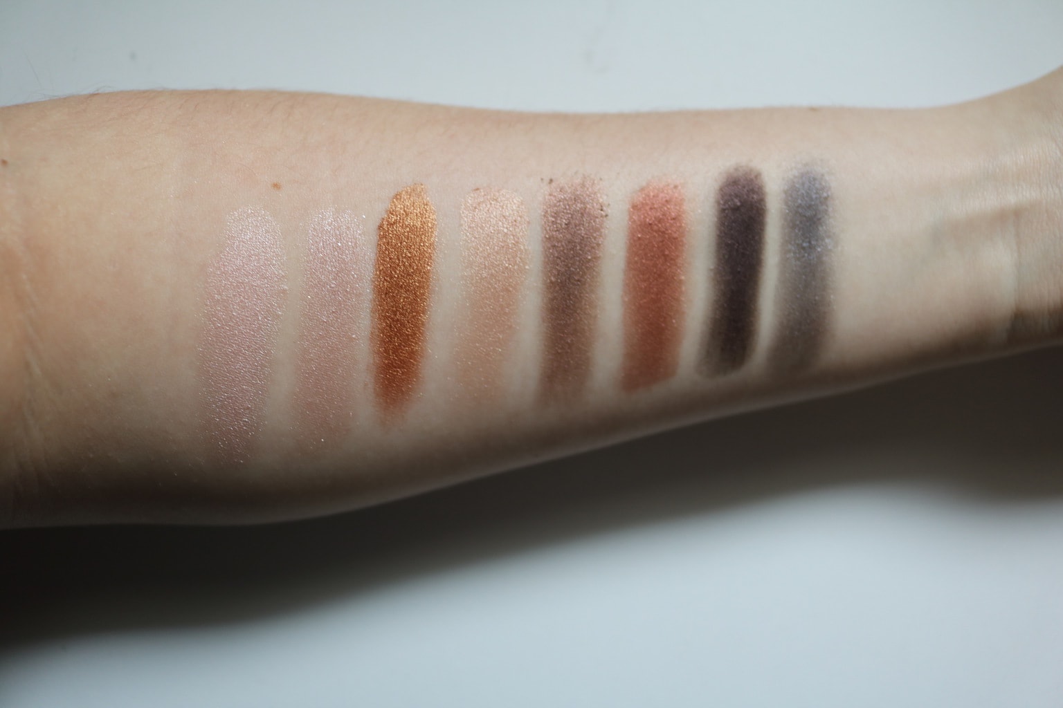 Lorac Pro Swatches (Bottom Row)