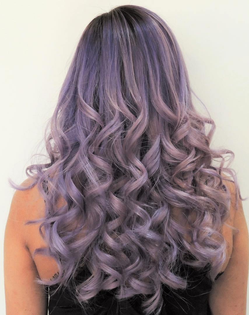 Purple Hair - Hair Colors For Spring