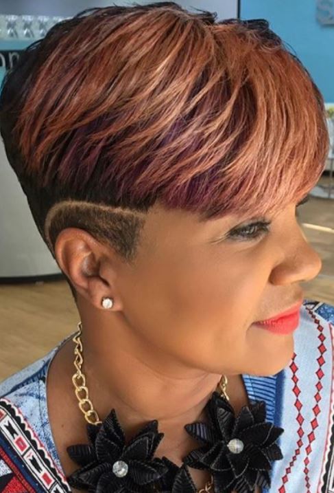 Short hairstyles for black women 2021-2022