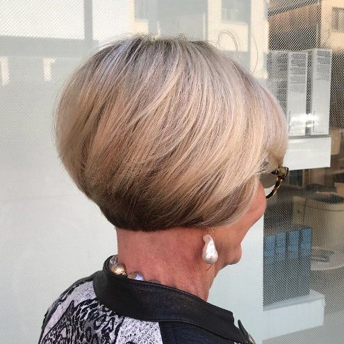 Short Bob Haircuts for Women Over 60 in 2021-2022