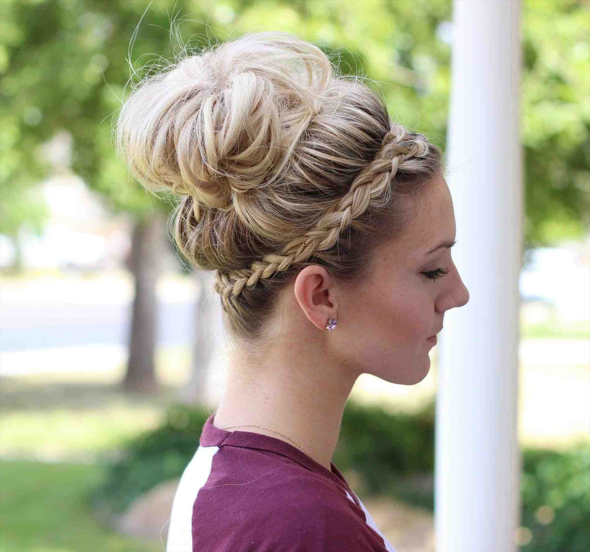 Messy Braided Updo