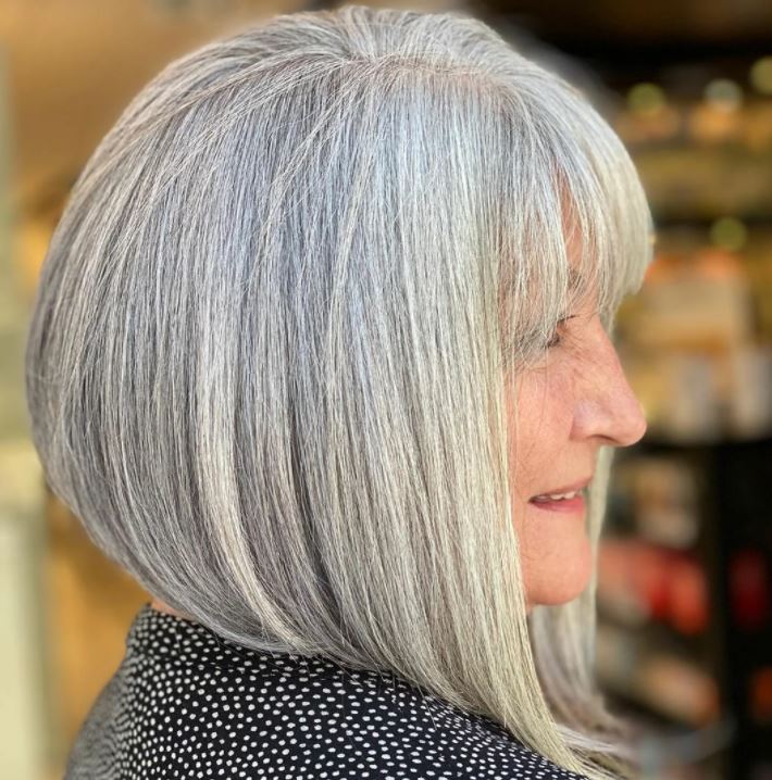 Short Bob Haircuts for Women Over 60 in 2021-2022