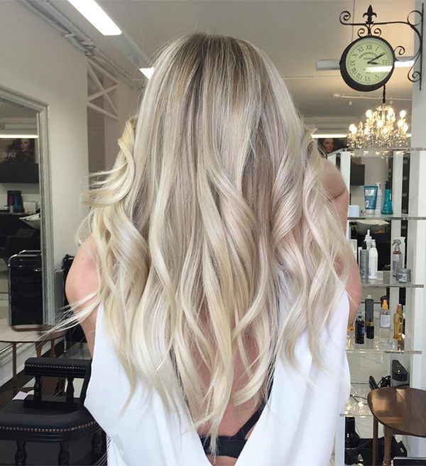 Balayage blonde hair 2022-2023