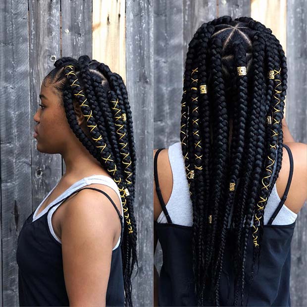 Triangle Braids