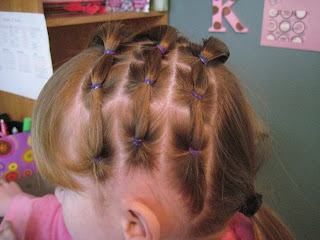 Rows of Three | Cute Hairstyles - Step 6