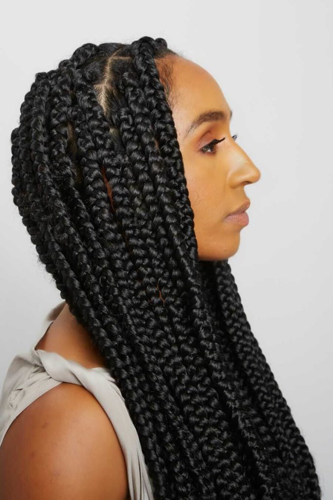 Thick Box Braids