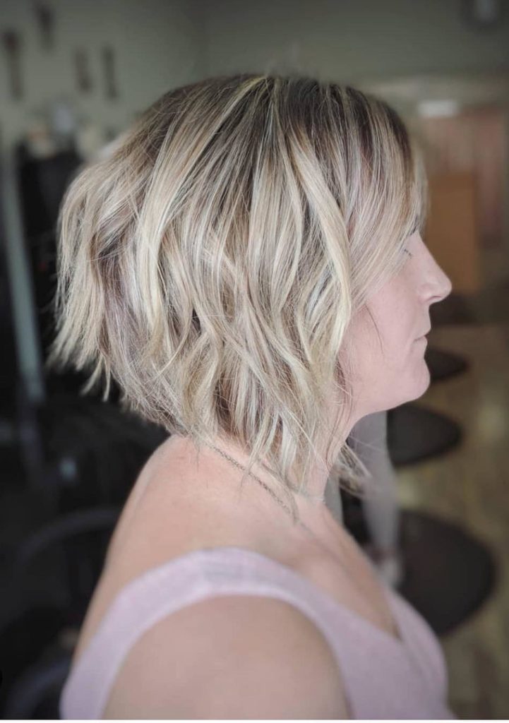 A Line Bob Haircuts