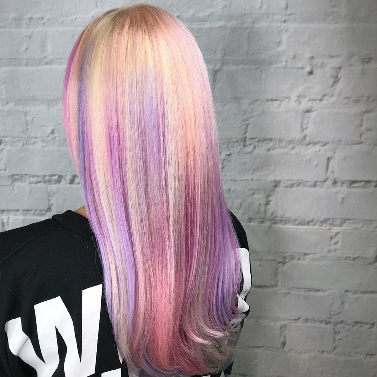 Pastel Hair Color