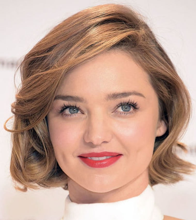 Short bob hairstyles for round face