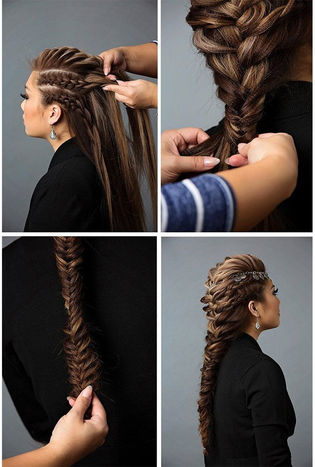 Easy Long Braided Hairstyles