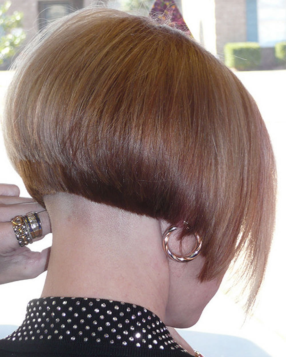 Nape Shaving Bob Haircuts