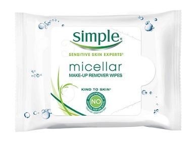 Simple Micellar Makeup Remover Wipes