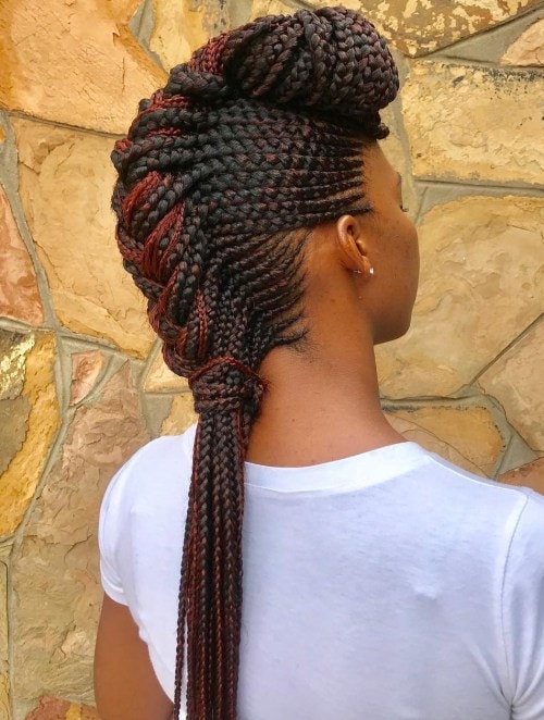 Mohawk Braids