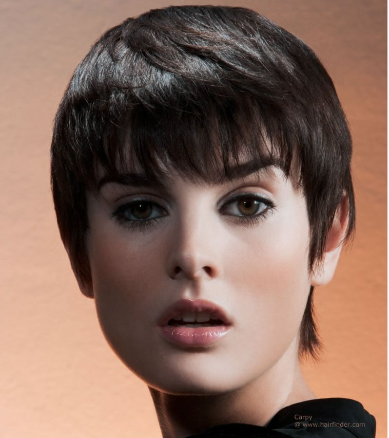 short pixie haircut