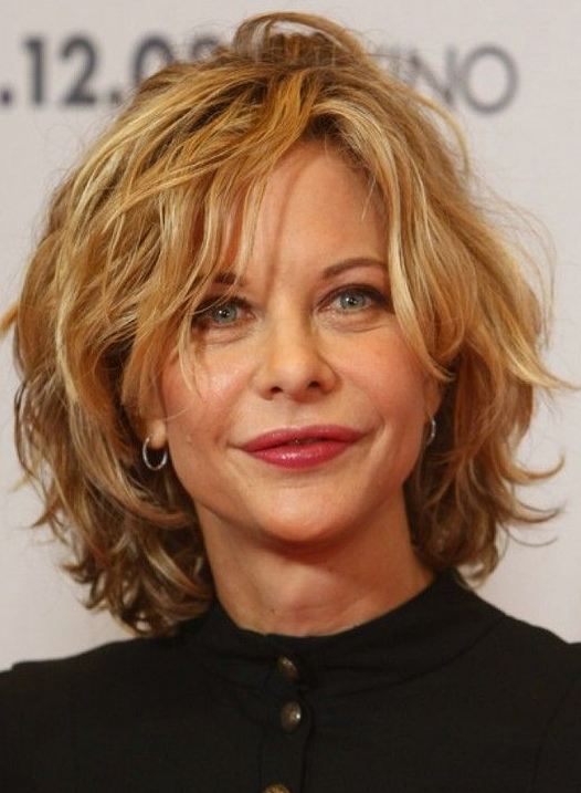 Hairstyles for women over 40 short wavy hair 2016-2017