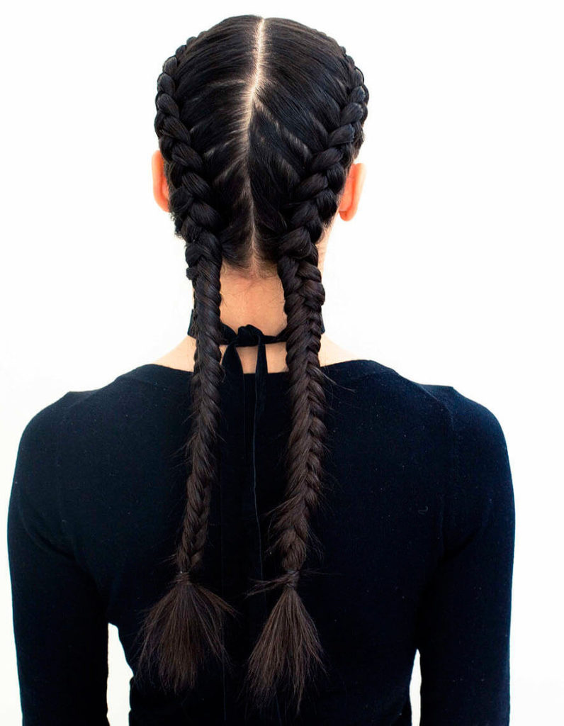 Double Dutch Cornrow Braids