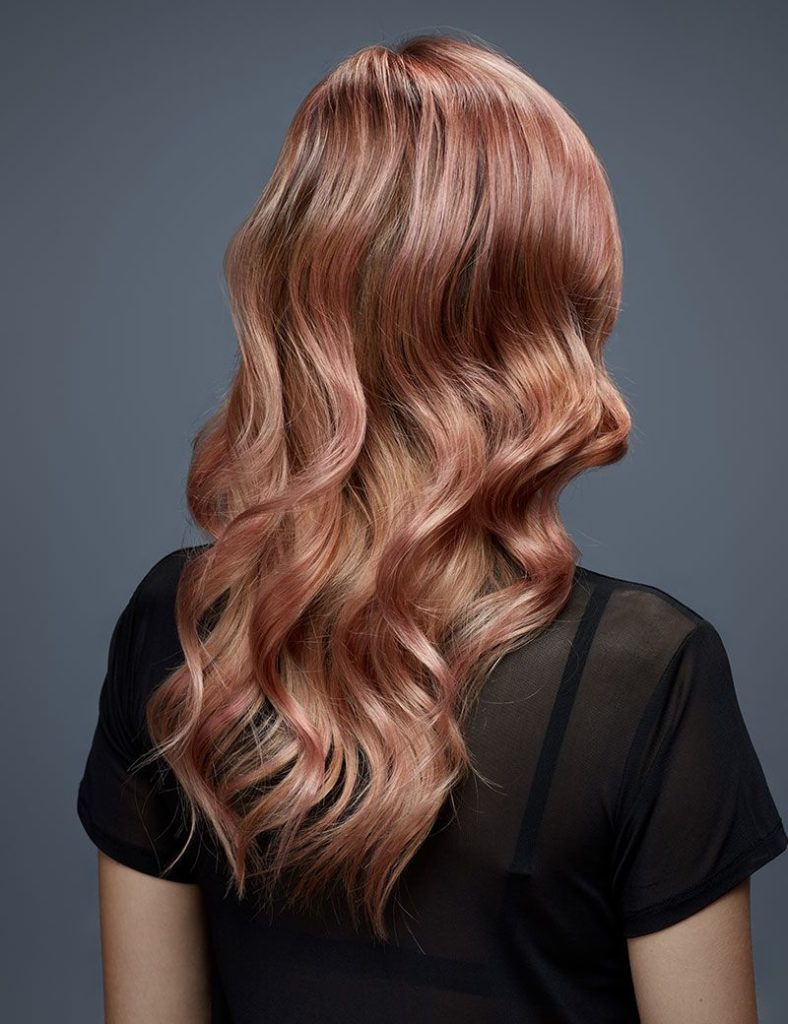 Rose Gold Hair Color