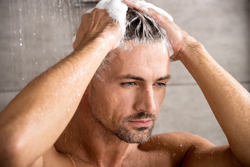 using stimulating shampoo