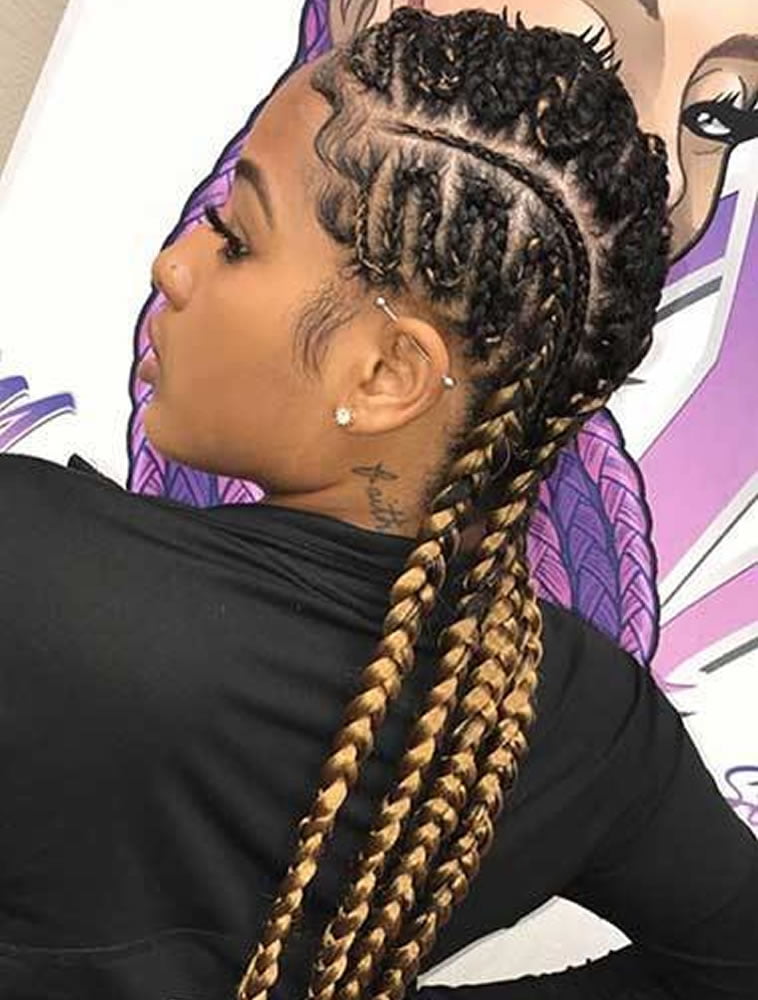 Braids hairstyles for black women 2019-2020