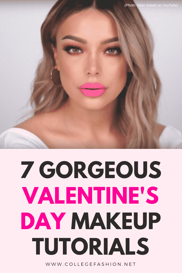 Valentine's Day makeup tutorials - best tutorials to try for V-day