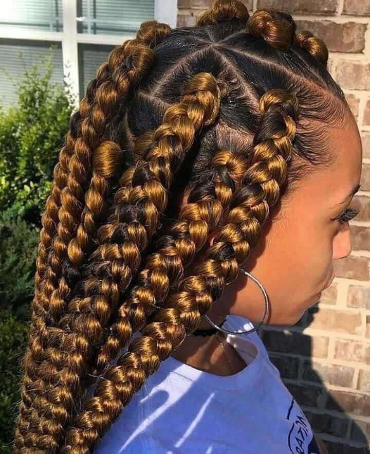 Tree Braids Hairstyles