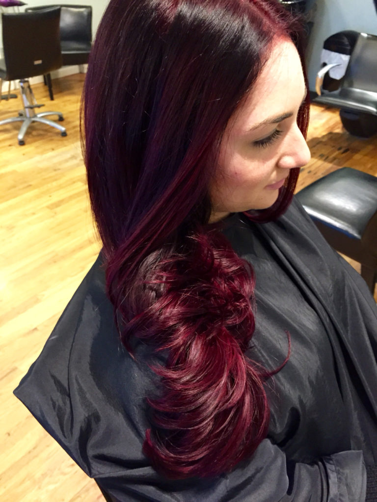 Merlot Hair Color