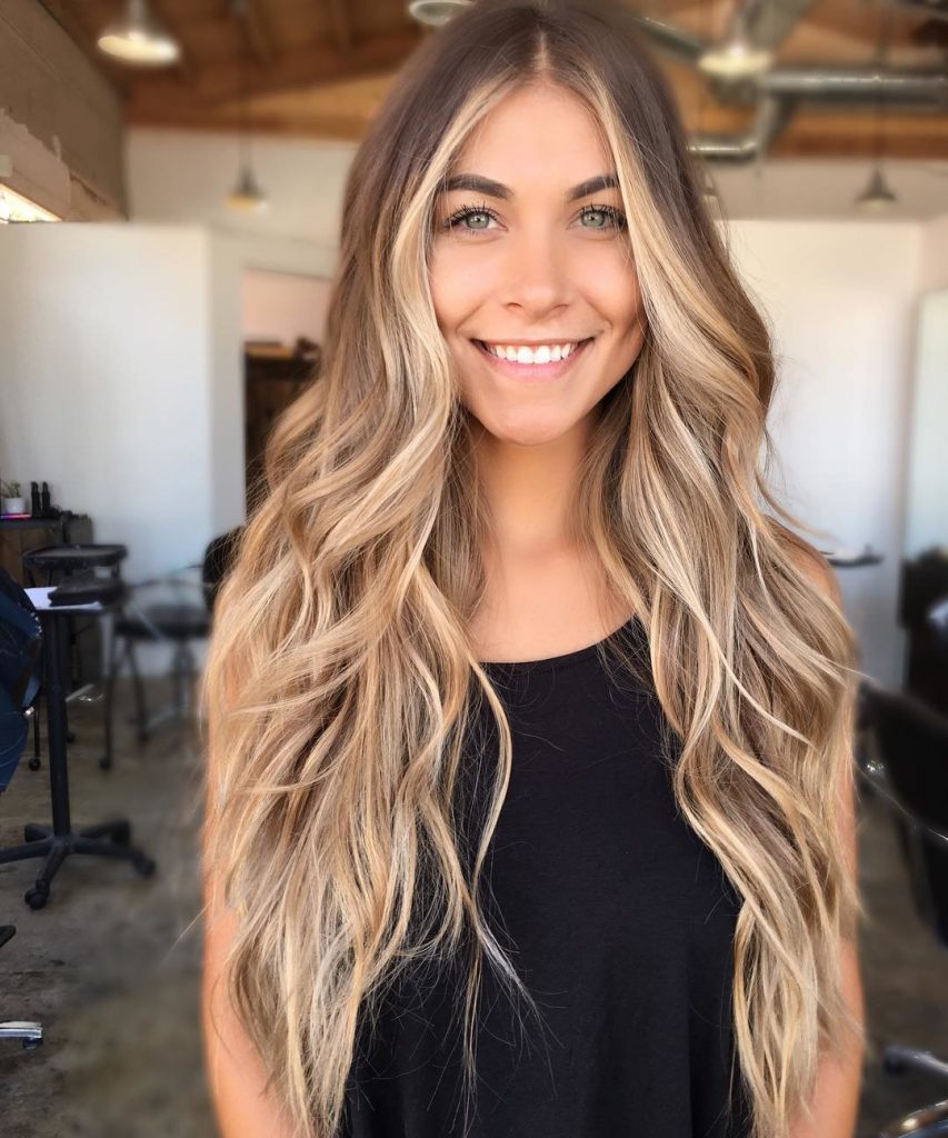 Balayage blonde hair 2022-2023